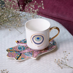 Blush Cup & Saucer Set