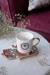 Fireye Cup & Saucer Set