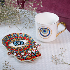 Fireye Cup & Saucer Set