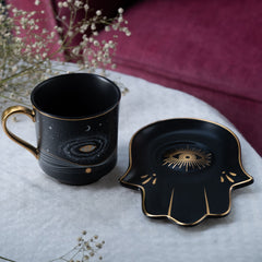 Midnight Cup & Saucer Set