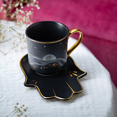 Midnight Cup & Saucer Set