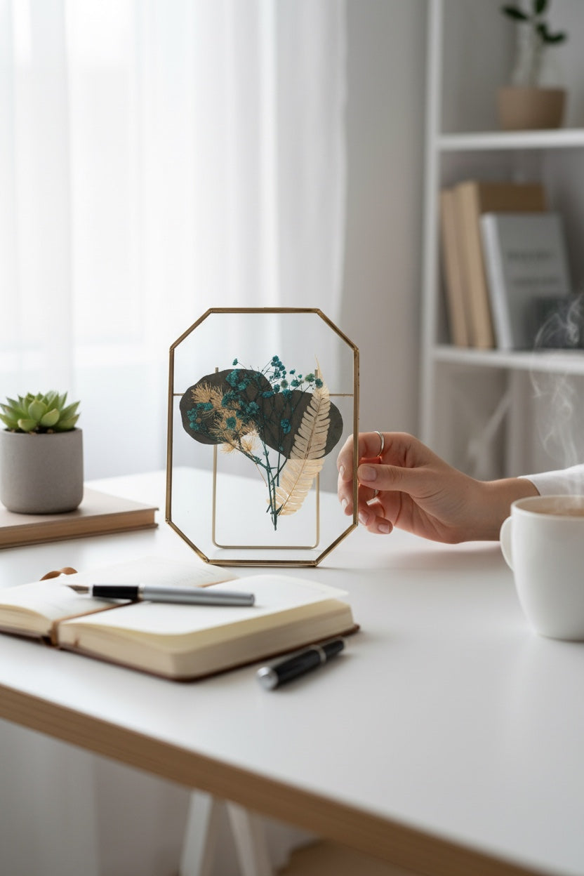 Luxe Hexagon Standing Frame